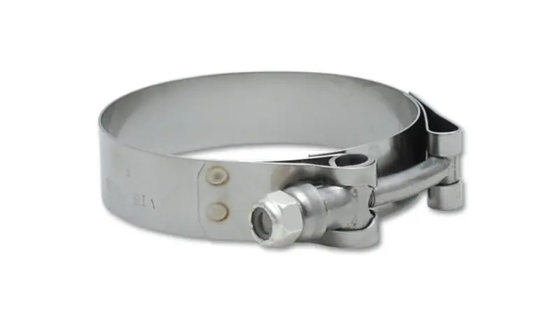 Vibrant Stainless Steel T-Bolt Clamp Pack (2 Pcs) – 3.76" To 4.05" Od, For 3.5" Id Couplers 1