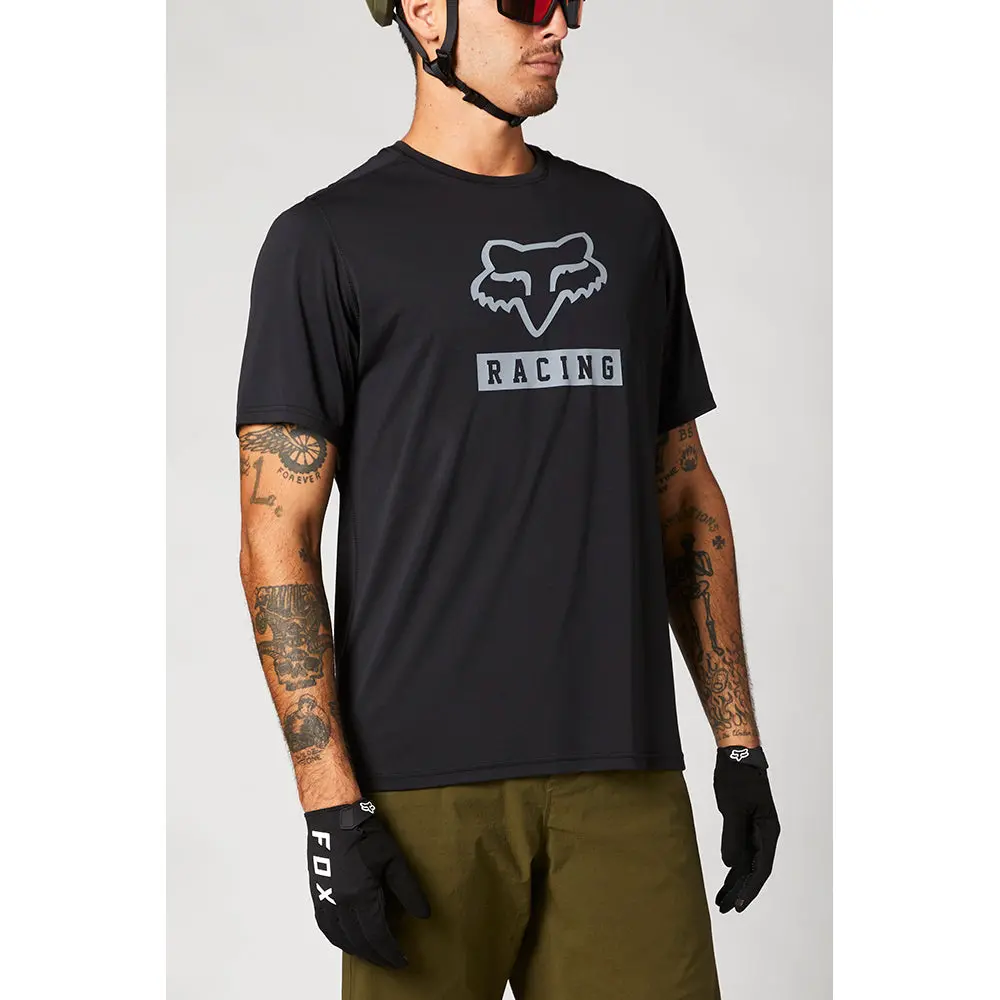 Fox Ranger Ss Jersey Block [Black] 1