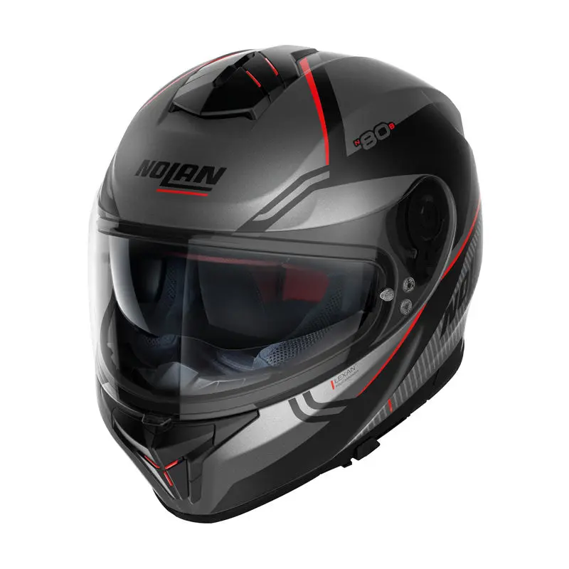 Nolan N80-8 Full Face Helmet - Flat Grey 1