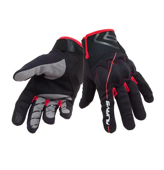 Rjays Twist Glove Blk/Red - Lightweight Street 1