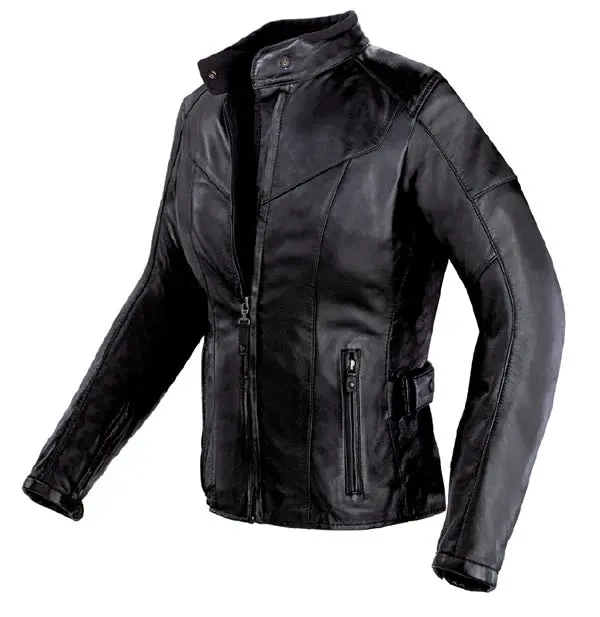 ** Spidi Myst Lady Leather Jacket - Black - Size 40 - Sale 1