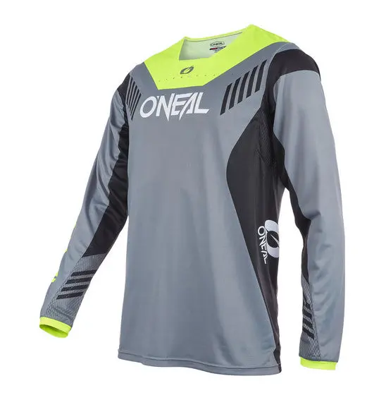 O'neal Youth Element Fr Jersey Hybrid - Grey/Neon Yel 1