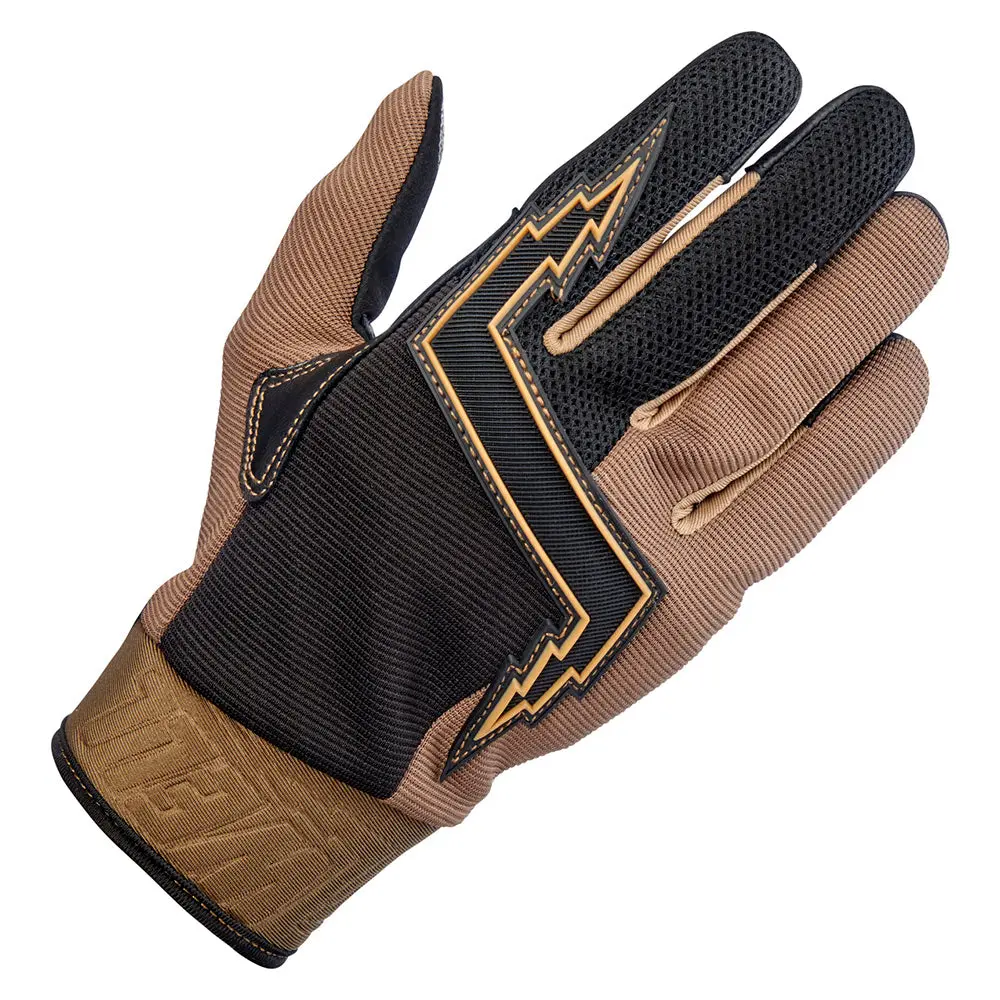 Biltwell Baja Textile Glove [Chocolate] 1