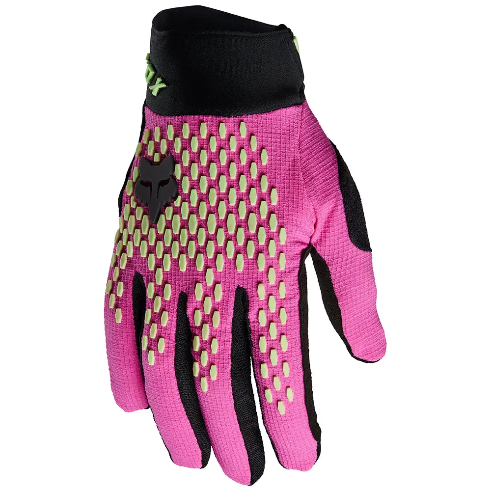 Fox Womens Defend Race Gloves [Berry Punch] 1