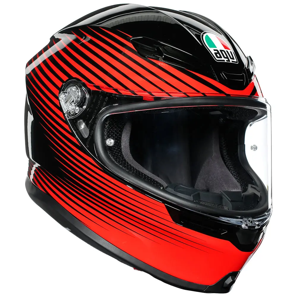 Agv K6 Rush [Black/Red] 1