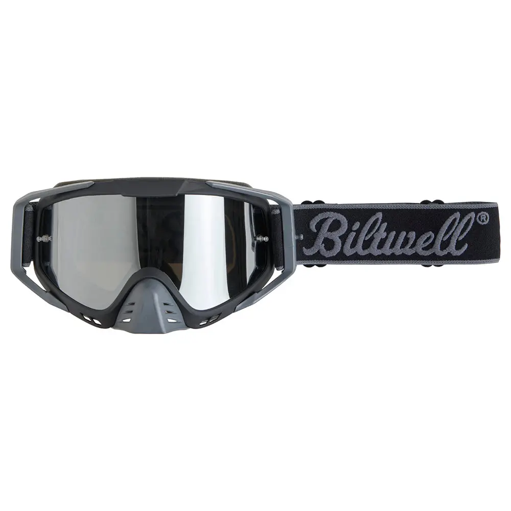 Biltwell Ridgeline Goggle [Script Grey/Black] 1