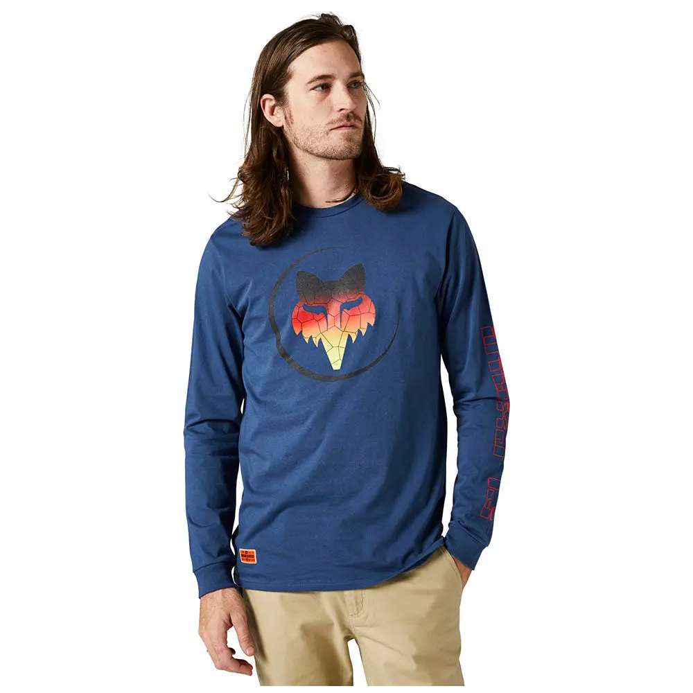 Fox Skarz Ls Premium Tee [Dark Indigo] 1