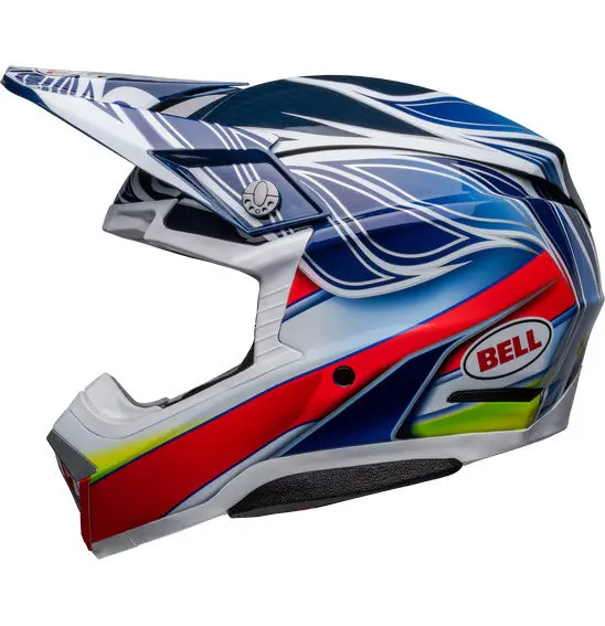 Bell Moto-10 Spherical Tomac 23 Blue/White 1