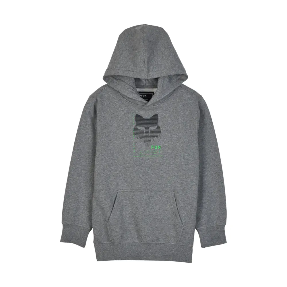 Fox Youth Dispute Fleece Pullover Hoody [Heather Graphite] 1