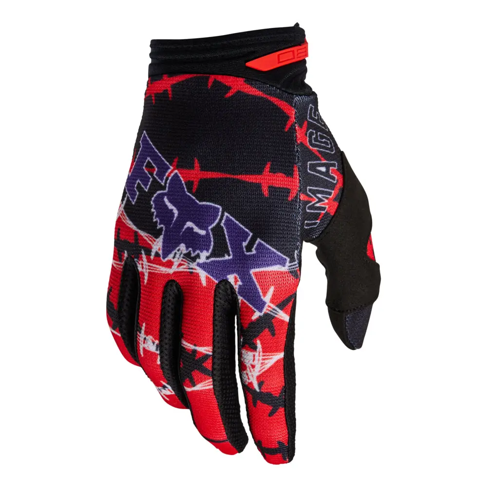 Fox 180 Barbed Wire Se Gloves [Flo Red] 1