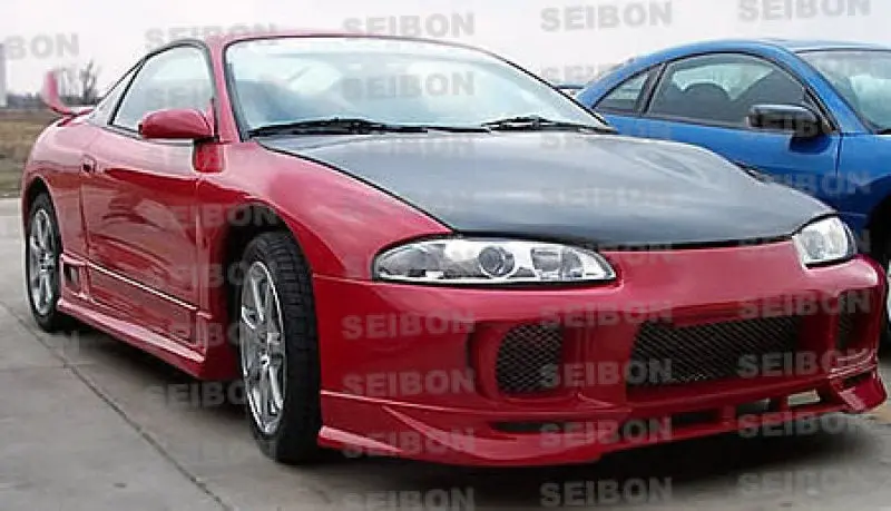Seibon Oem-Style Carbon Fiber Hood For 1995–1999 Mitsubishi Eclipse 1