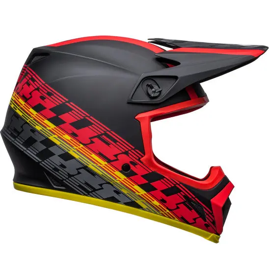 Bell Mx-9 Mips Offset Matte Black/Red 1