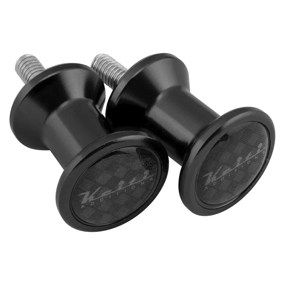 Keiti Bobbin Bolts Swingarm Spools [Black] 1