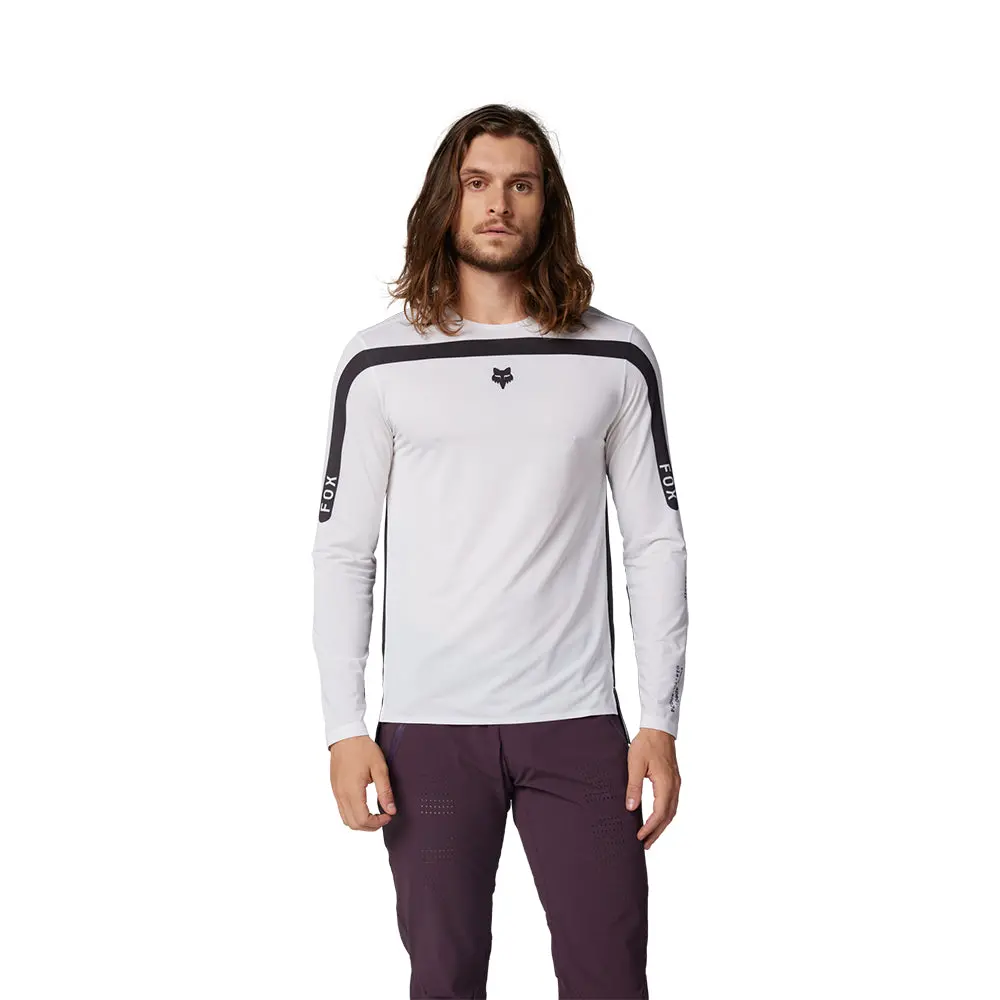 Fox Flexair Aviation Ls Race Jersey [White] Xl 1
