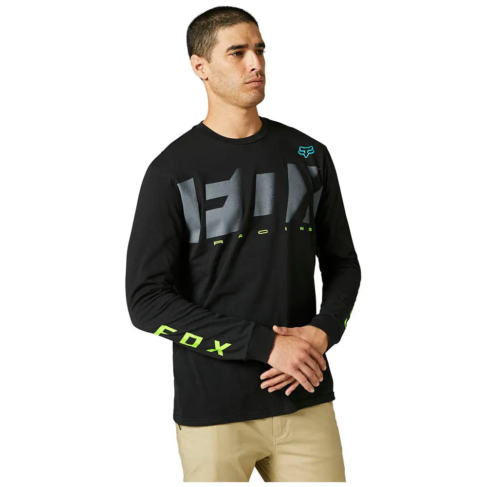 Fox Rkane Ls Premium Tee [Black] 1