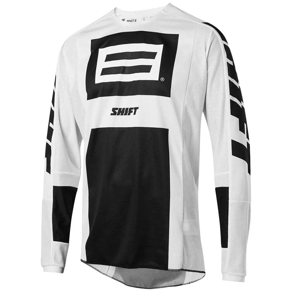 Shift Whit3 Label Archival Jersey Se [Black/White] 1