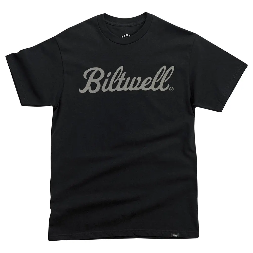 Biltwell T-Shirt [Script Grey Black] 1