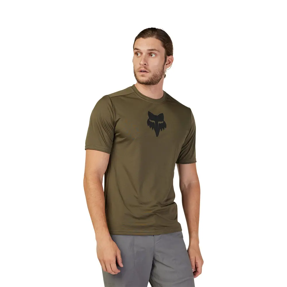 Fox Ranger Ss Jersey Lab Head [Olive Green] 1