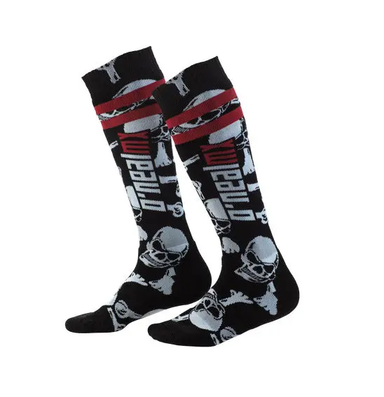 O'neal Pro Mx Crossbones Sock - Black/White 1