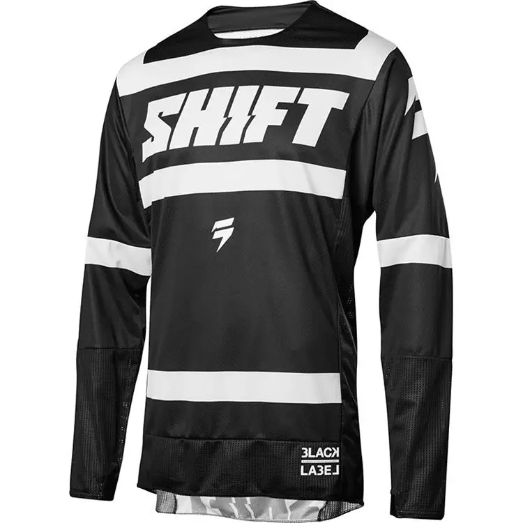 Shift 3Lack Strike Jersey [Black/White] S 1