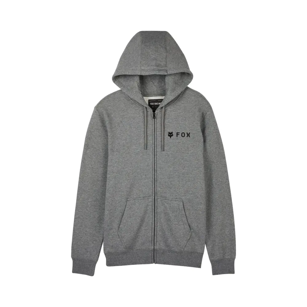 Fox Absolute Fleece Zip Hoody [Heather Graphite] 1