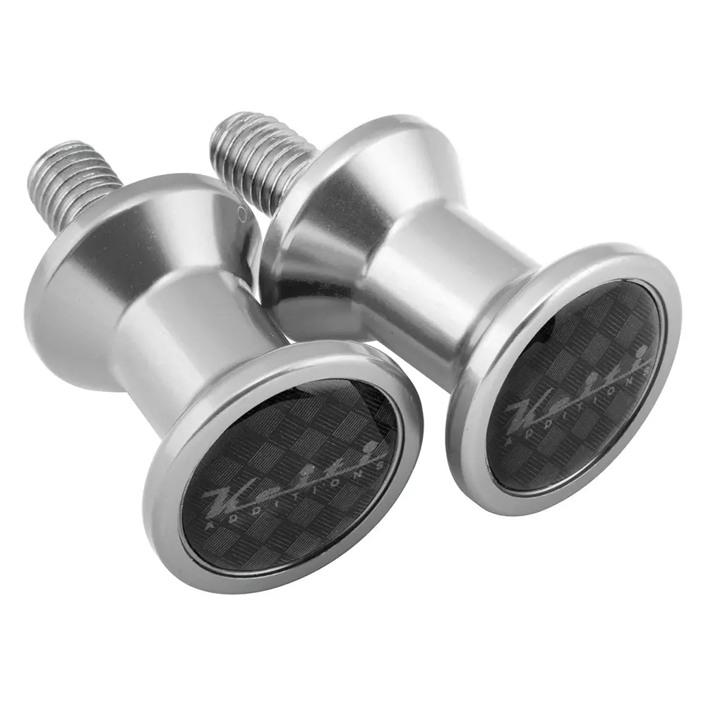 Keiti Bobbin Bolts Swingarm Spools [Silver] 1