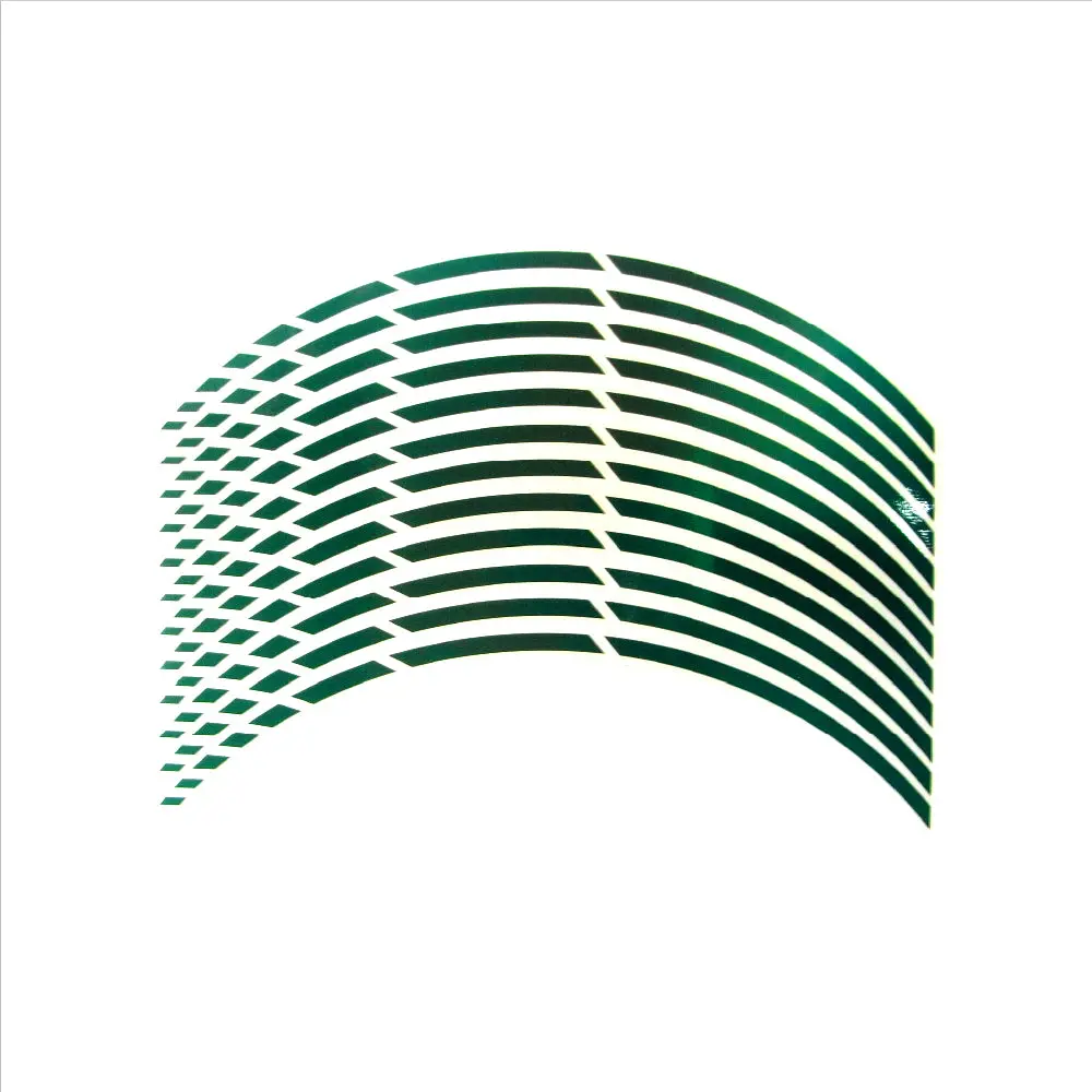 Keiti Reflective Wheel 3 Stripe Ws810g [Green] 1