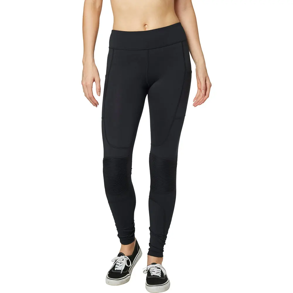 Womens Edison Moto Legging [Black] 1