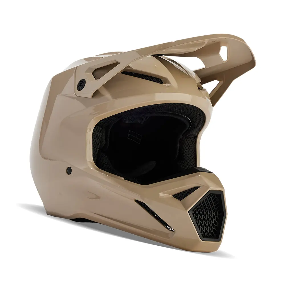 Fox V1 Solid Helmet Mips Ce [Taupe] 1
