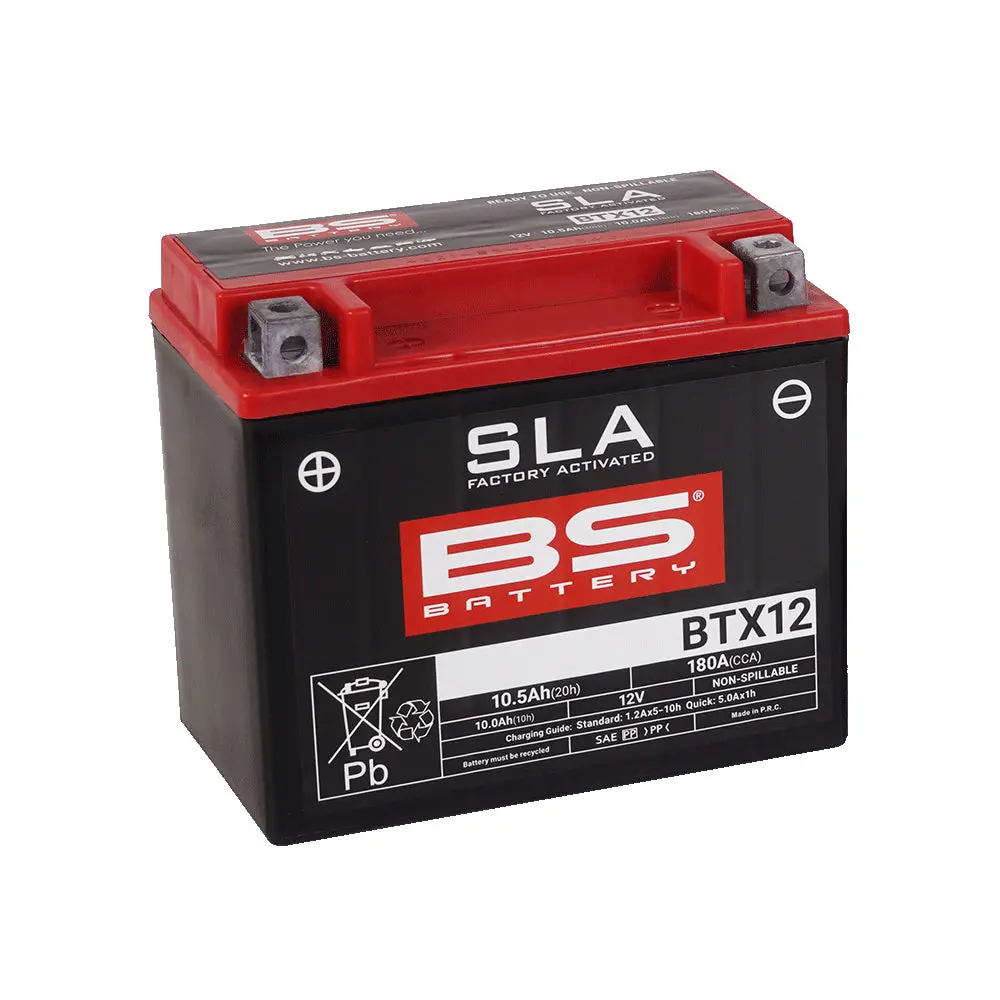 Bs Battery Btx12 Sla (Ytx12-Bs) 1