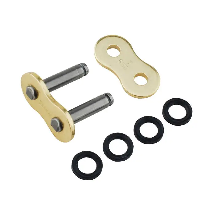 Tsubaki 520 Alpha 2 X-Ring Gold Rivet (Pin) Link 1