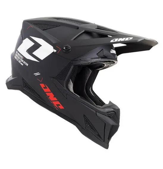 One Industries X297 Helmet - Focus Black/White 1