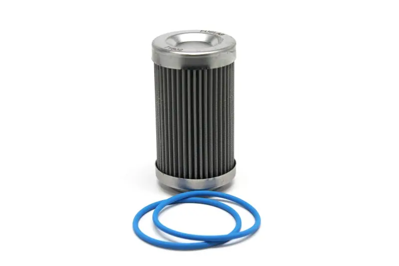 Fuelab 6 Micron Micro-Fiberglass Replacement Element - 3In W/2 O-Rings & Instructions 1