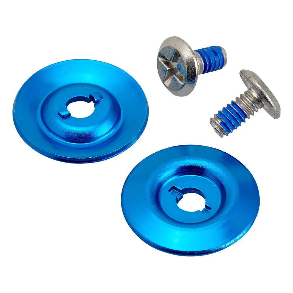 Biltwell Gringo S / Lane Splitter Visor Mechanism Kit [Stainless/Blue] 1