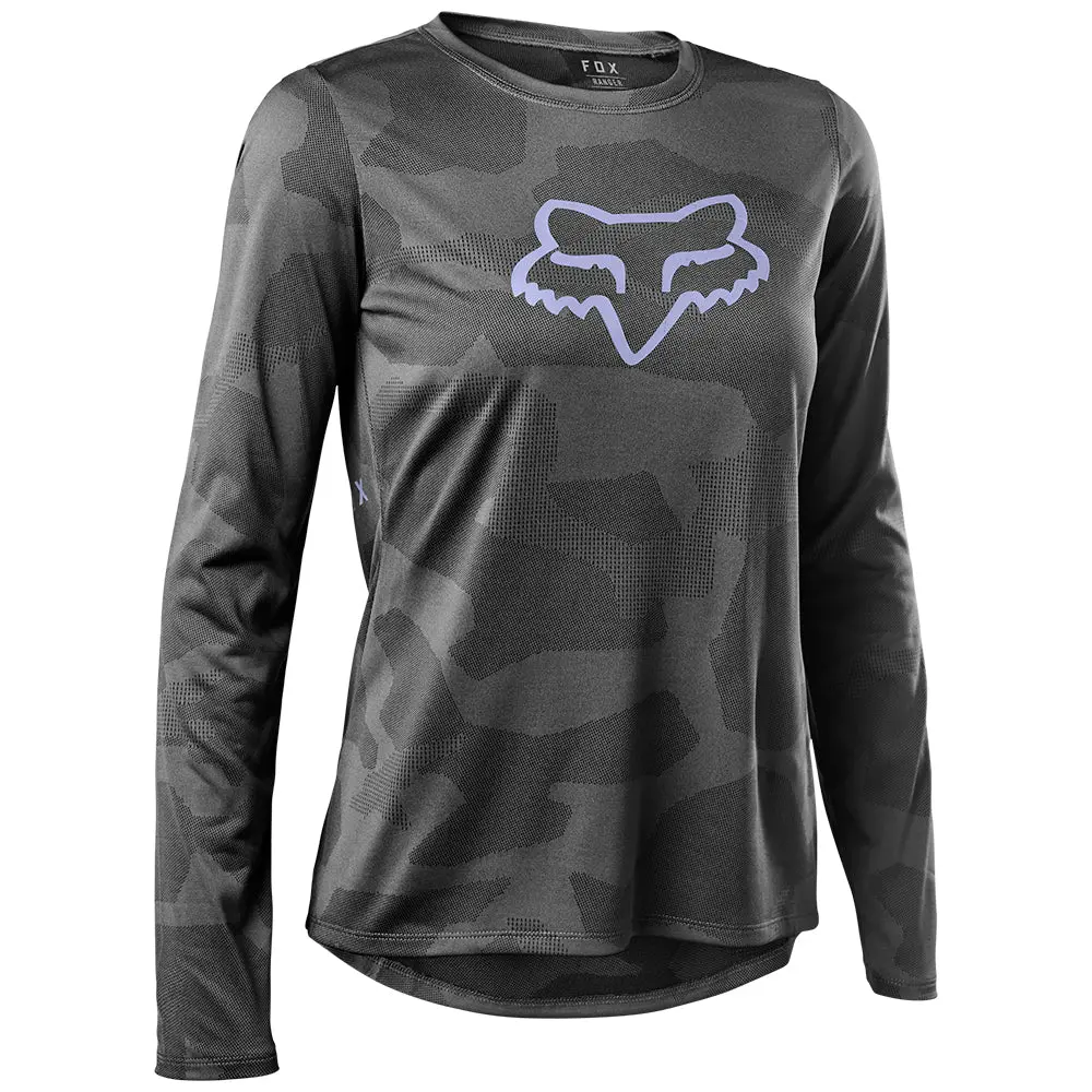 Fox Womens Ranger Tru Dri Ls Jersey [Grey] 1