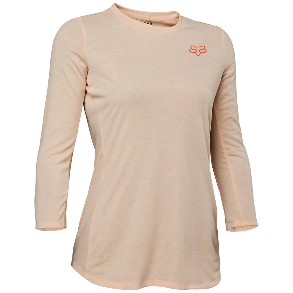 Fox Womens Ranger Dr 3/4 Jersey [Light Pink] 1