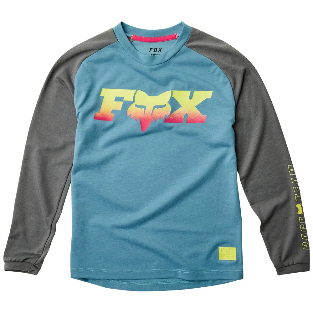 Fox Youth Ranger Dri-Release Ls Jersey [Light Blue] 1
