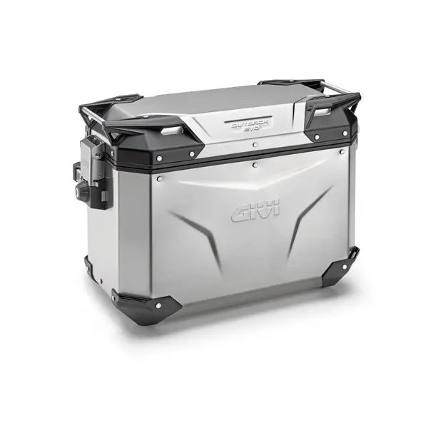 Givi Trekker Outback Evo 48 Lt Cam-Side Case Silver (Single, Left) 1