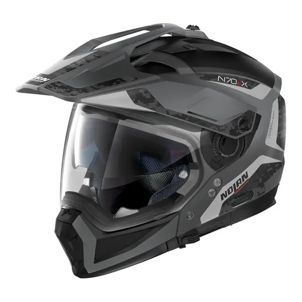 Nolan N70-2 X Adventure Helmet - Flat Lava Grey 1