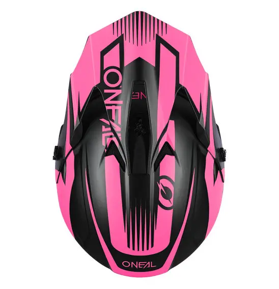 O'neal 1Srs Stream V.23 Helmet - Black/Pink 1