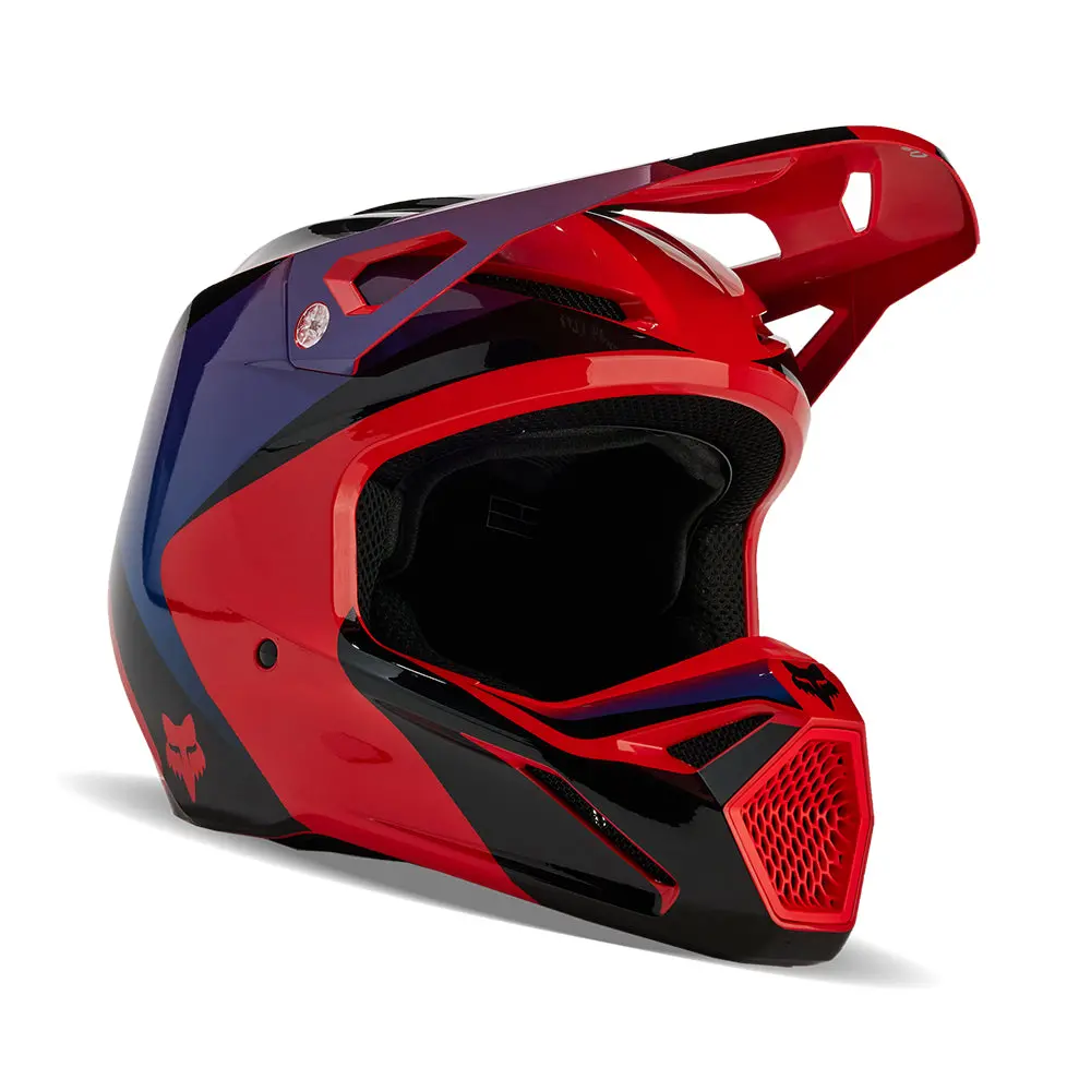 Fox V1 Streak Helmet Mips Ce [Flo Red] 1