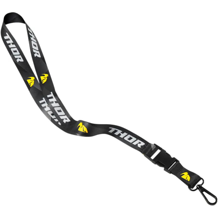 Lanyard Thor Black / Yellow 1