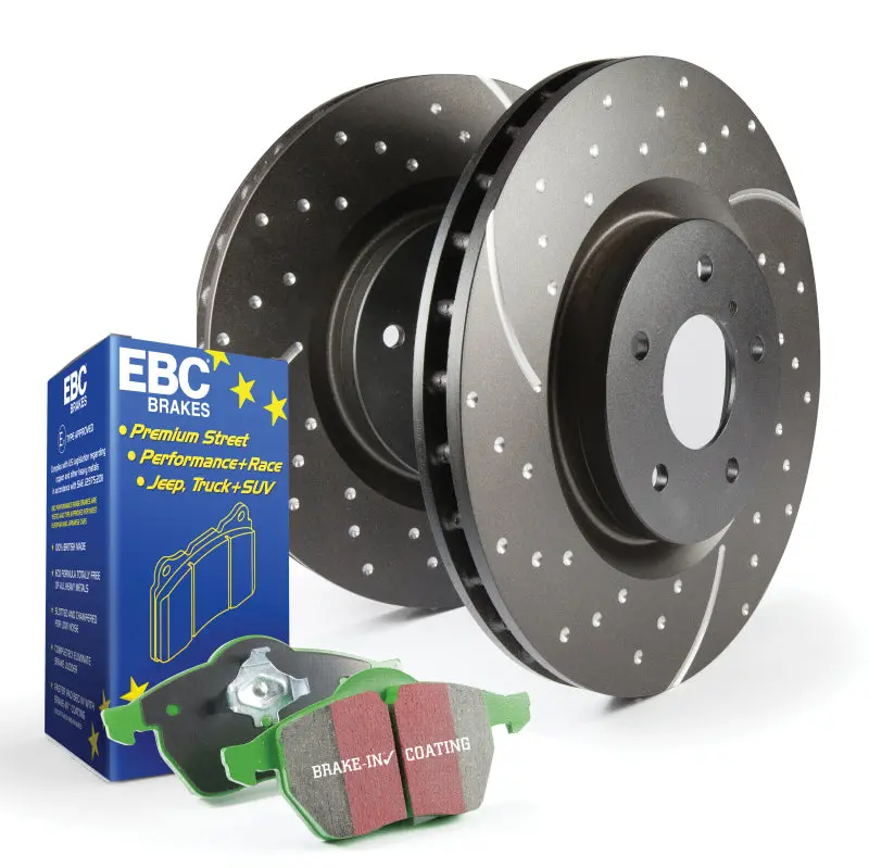 S3 Greenstuff 6 High-Performance Brake Kit 1