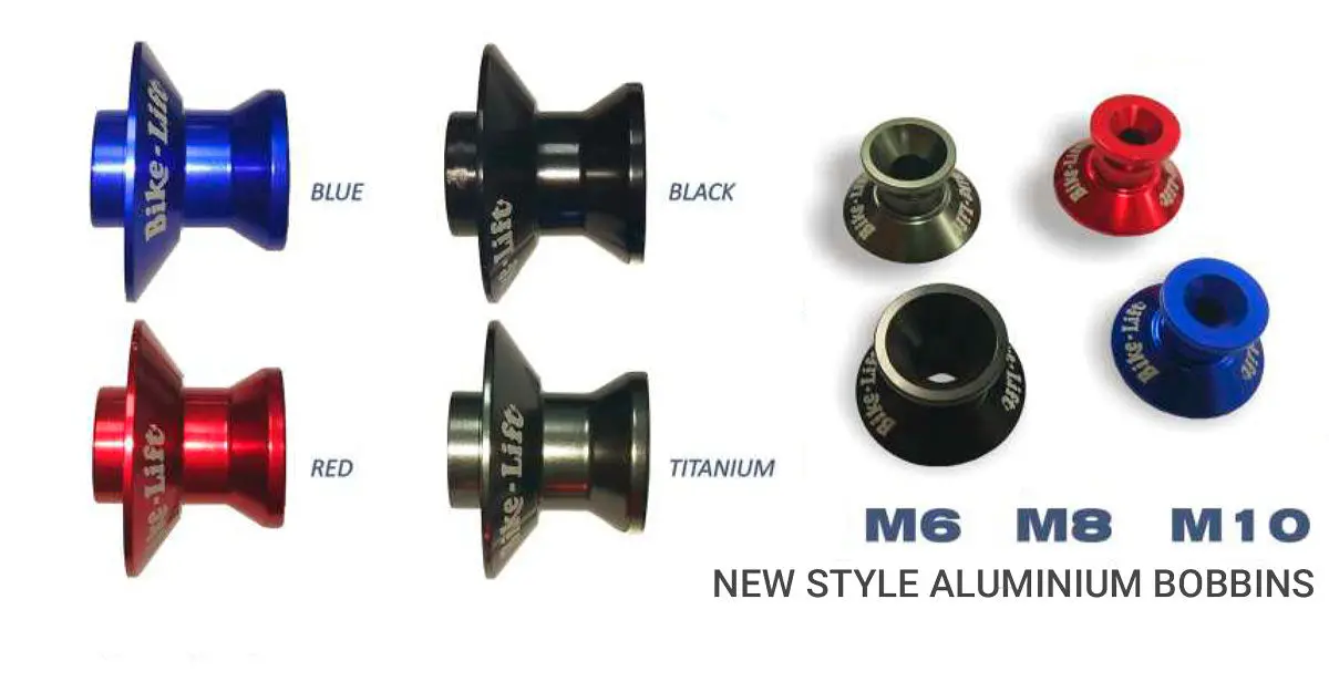 Bike Lift Bobbins For Rear Stands - New Style 1