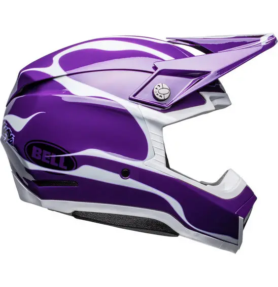 Bell Moto-10 Spherical Slayco Le Purple/White 1