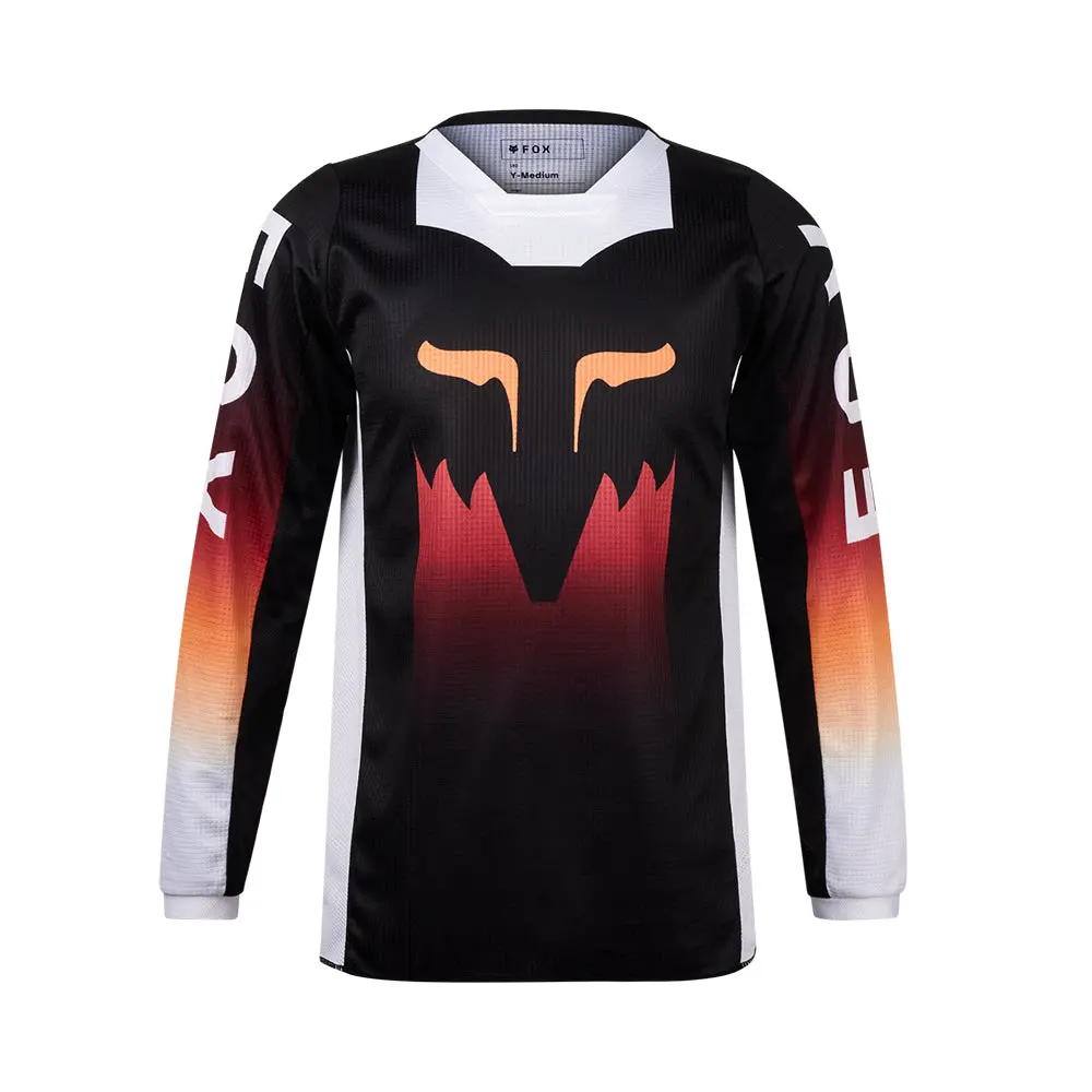Fox Youth 180 Flora Jersey [Black] 1