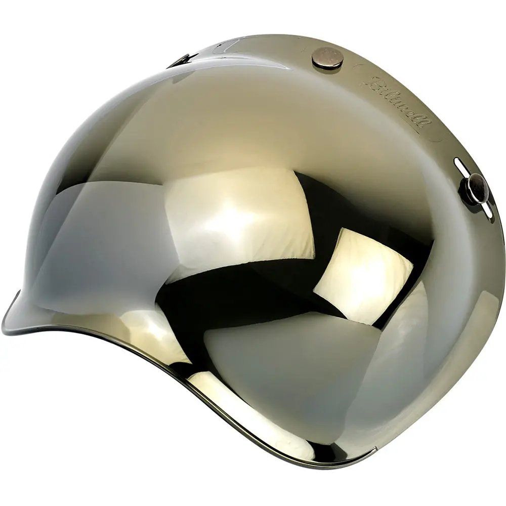 Biltwell Gringo/Universal Bubble Visor Antifog [Gold Mirror] 1