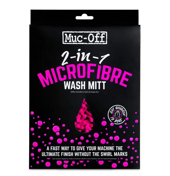 Muc-Off 2-In-1 Microfibre Wash Mitt 1