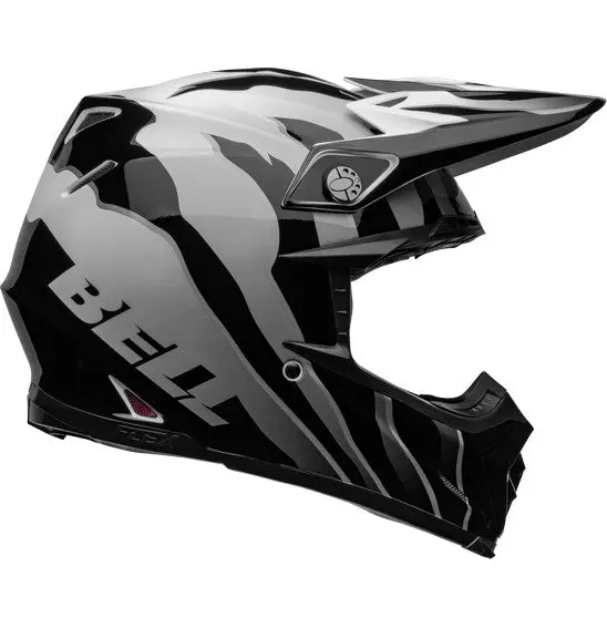 Bell Moto-9S Flex Claw Gloss Black/White 1