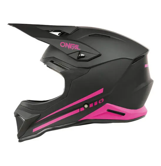O'neal 2026 1Srs Solid Helmet - Black/Pink 1